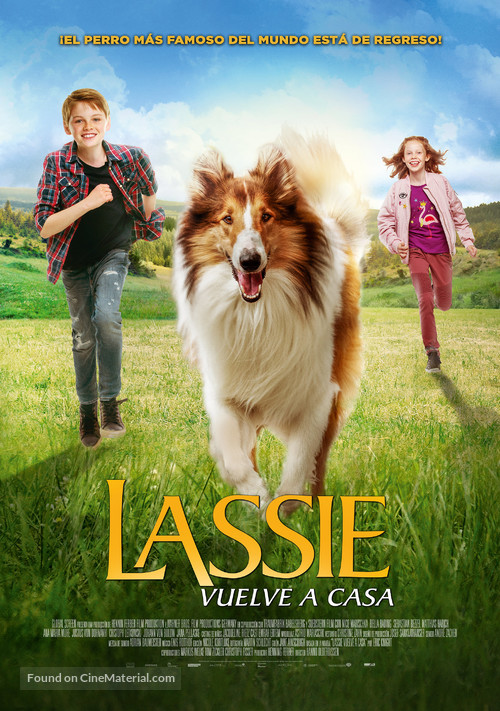 Lassie - Eine abenteuerliche Reise - Mexican Movie Poster