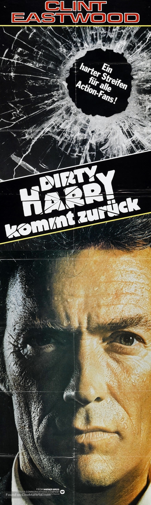 Sudden Impact - German Movie Poster