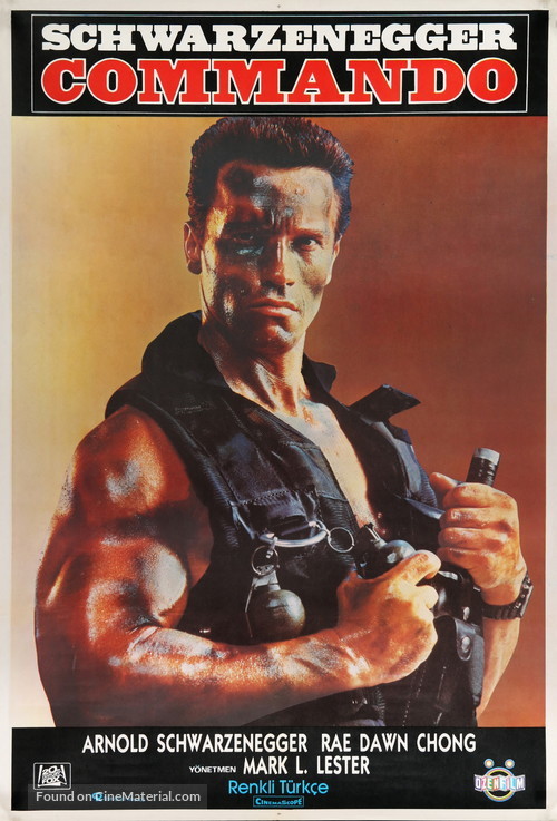 Commando - Turkish Movie Poster