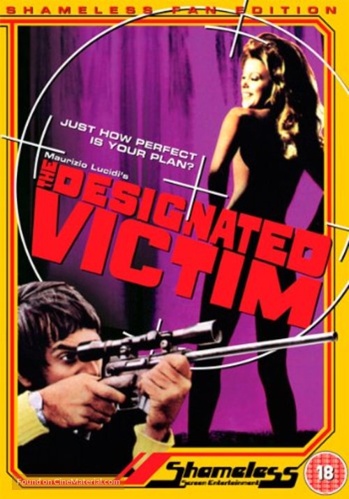 La vittima designata - British Movie Cover