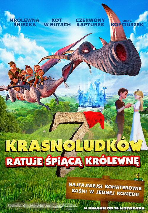 Der 7bte Zwerg - Polish Movie Poster