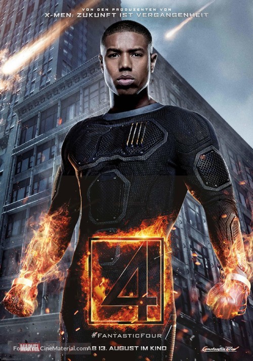 Fantastic Four - German Movie Poster