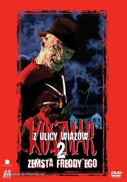 A Nightmare On Elm Street Part 2: Freddy&#039;s Revenge - Polish Movie Cover