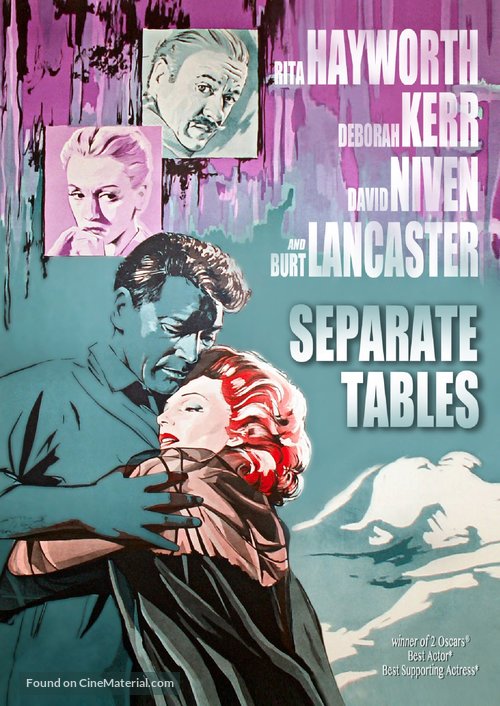 Separate Tables - DVD movie cover