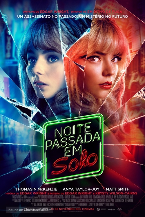 Last Night in Soho - Brazilian Movie Poster