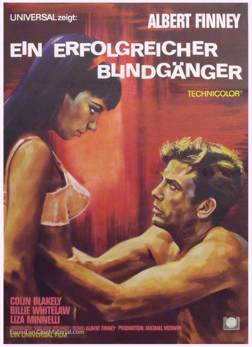 Charlie Bubbles - German Movie Poster