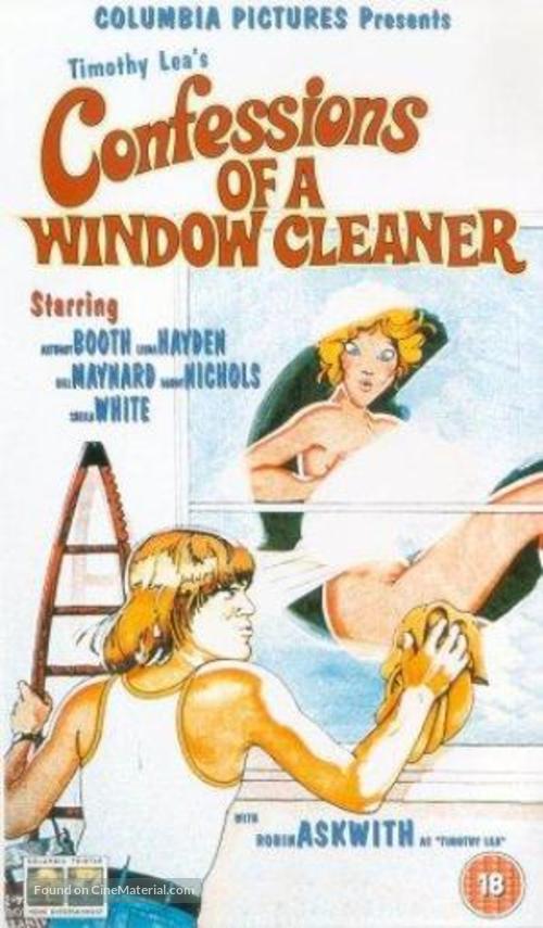 Confessions of a Window Cleaner - British VHS movie cover