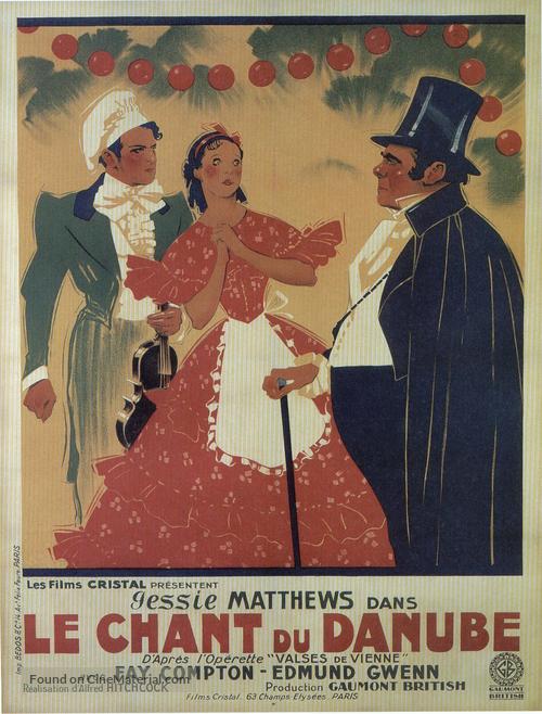 Waltzes from Vienna - French Movie Poster
