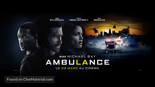 Ambulance - French poster