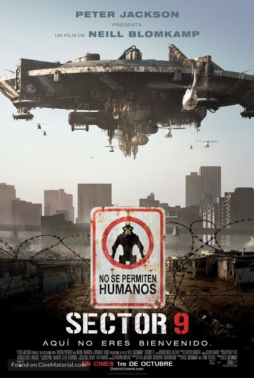 District 9 - Mexican Movie Poster