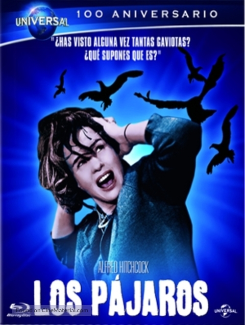 The Birds - Spanish Blu-Ray movie cover