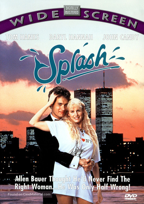 Splash - DVD movie cover