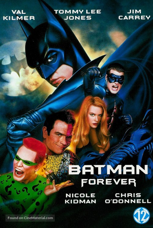 Batman Forever - Dutch DVD movie cover