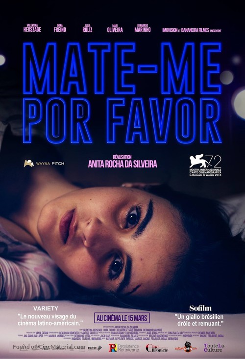 Mate-me por favor - French Movie Poster