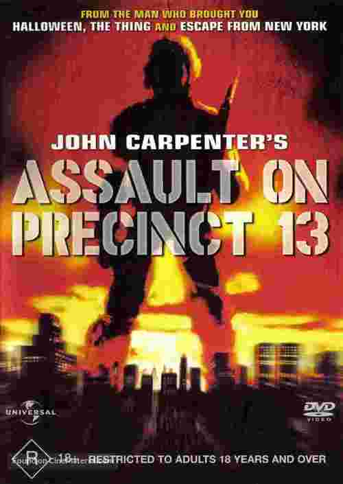 Assault on Precinct 13 - Australian Movie Cover