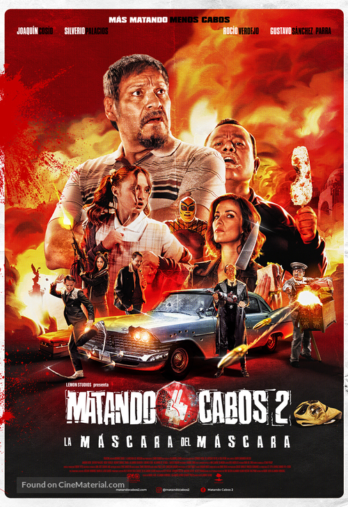 Matando Cabos 2, La M&aacute;scara del M&aacute;scara - Mexican Movie Poster