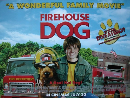Firehouse Dog - British Movie Poster
