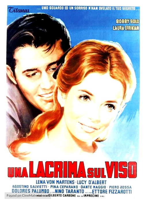 Una lacrima sul viso - Italian Movie Poster