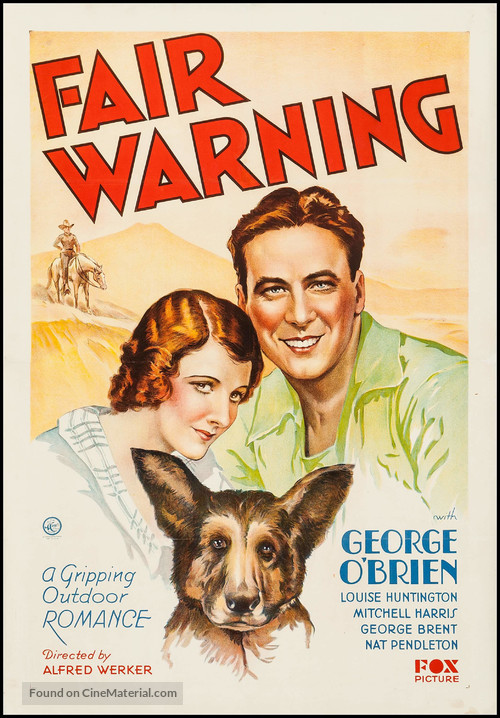 Fair Warning - Movie Poster