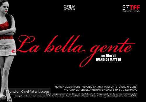 La bella gente - Italian Movie Poster