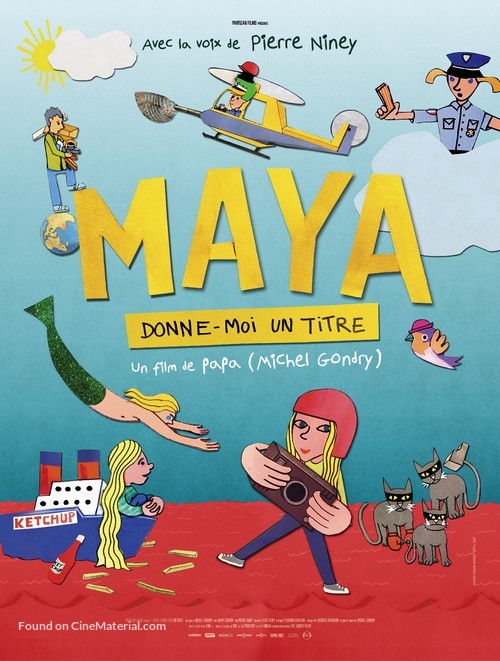 Maya, donne-moi un titre - French Movie Poster