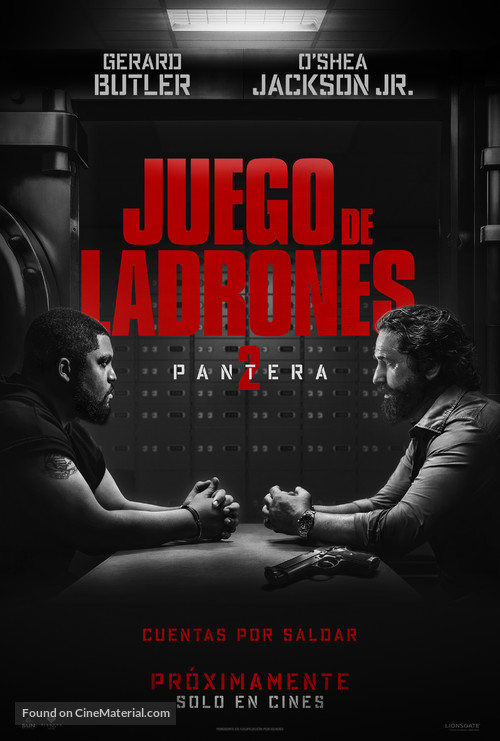 Den of Thieves 2: Pantera - Spanish Movie Poster