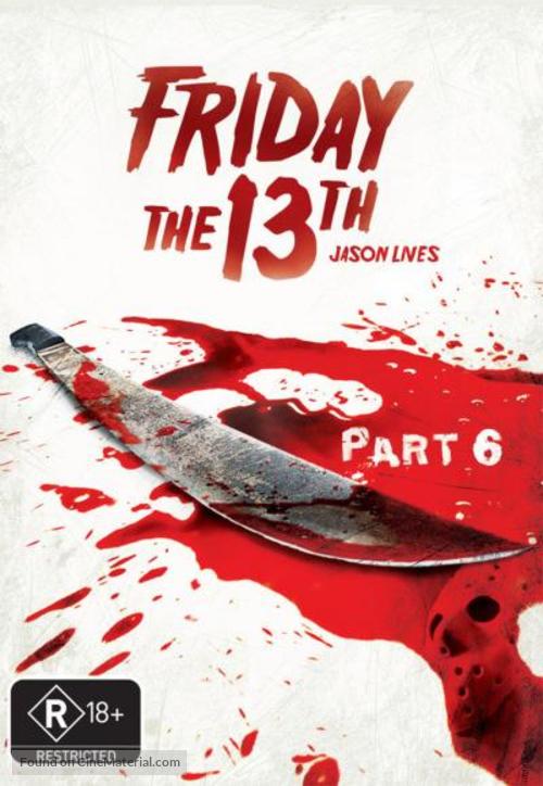 Friday the 13th Part VI: Jason Lives - Australian Movie Cover