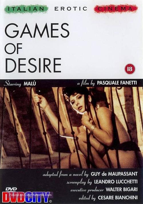 Games of Desire - British DVD movie cover