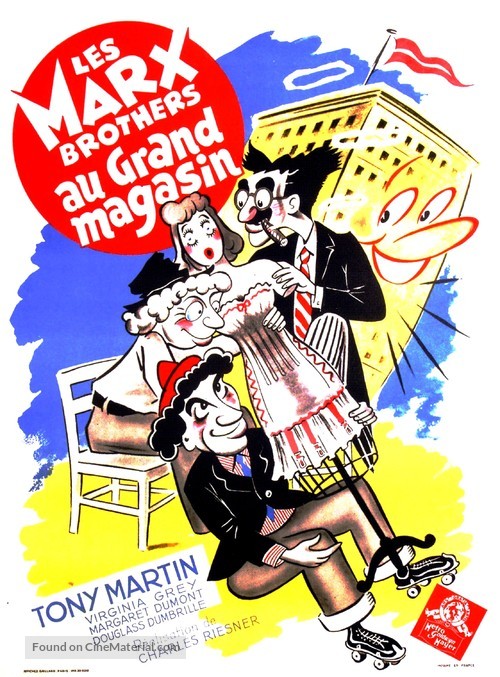 The Big Store - French Movie Poster