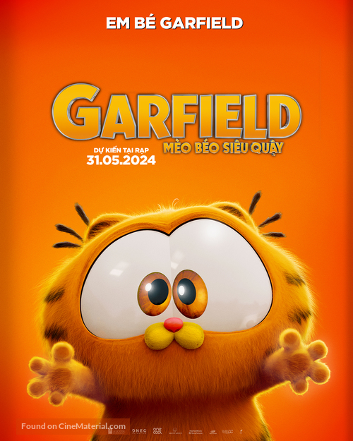 The Garfield Movie - Vietnamese Movie Poster