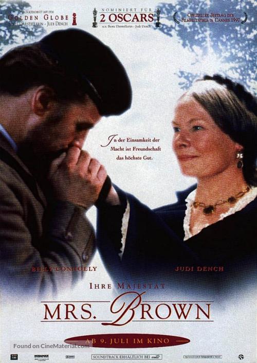 Mrs. Brown - German poster