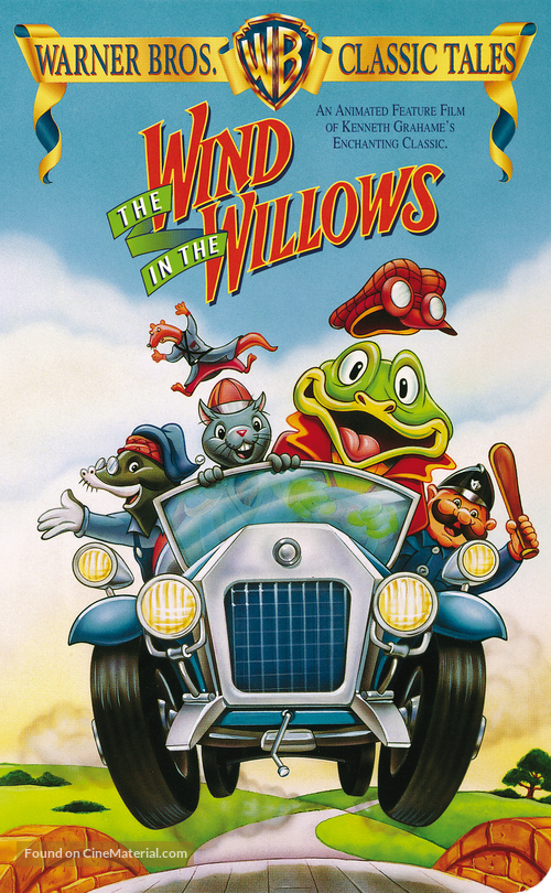 The Wind in the Willows - VHS movie cover