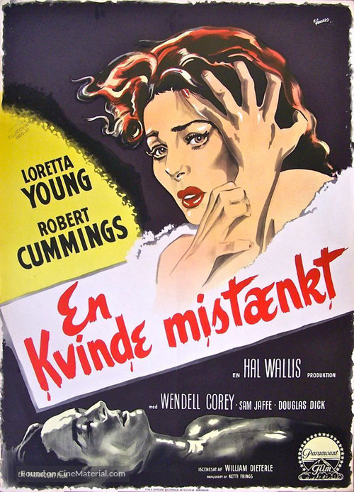 The Accused - Danish Movie Poster