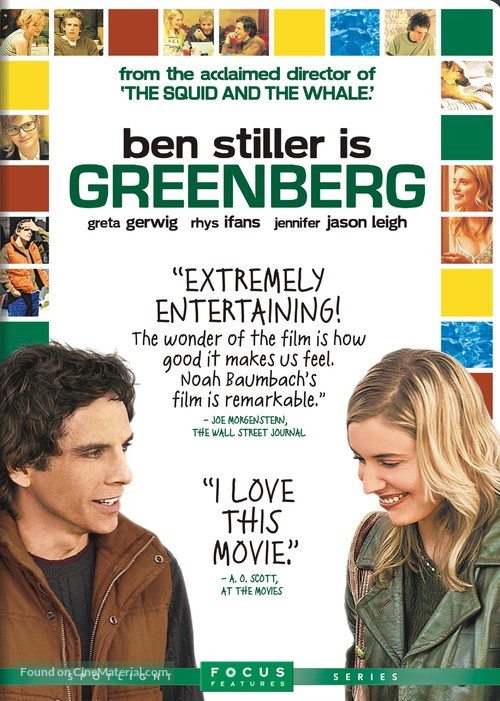 Greenberg - DVD movie cover
