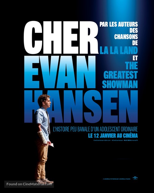 Dear Evan Hansen - French Movie Poster