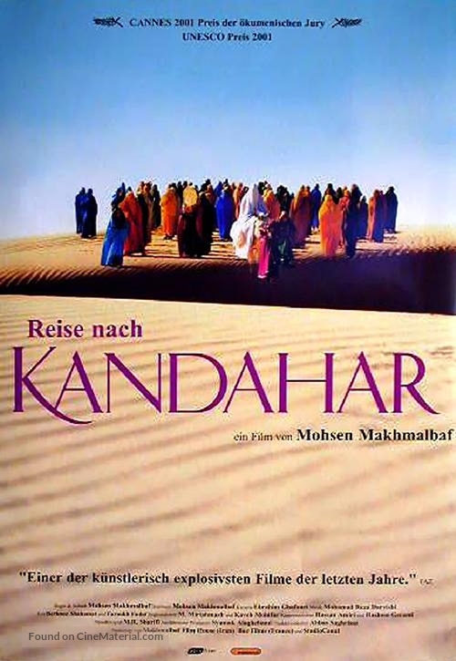 Safar e Ghandehar - German Movie Poster