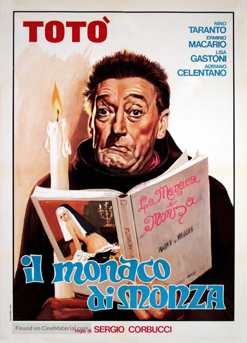 Il monaco di Monza - Italian Movie Poster