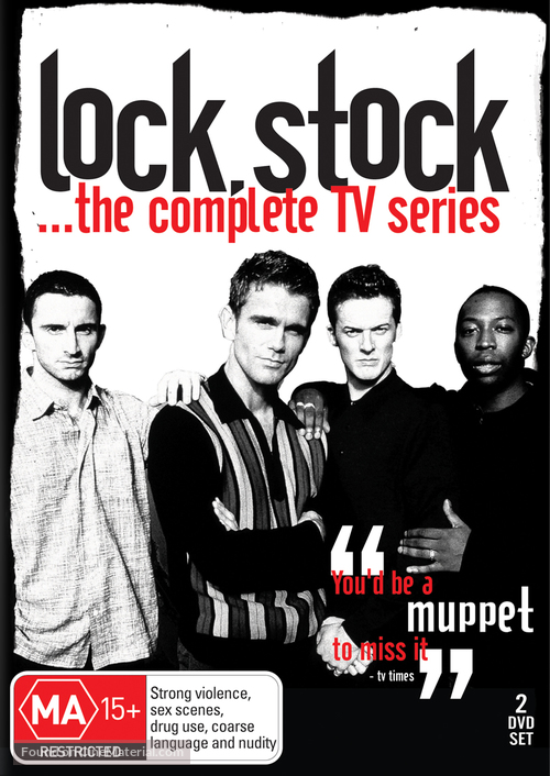 &quot;Lock, Stock...&quot; - Australian DVD movie cover