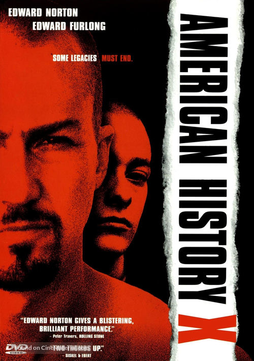 American History X - DVD movie cover