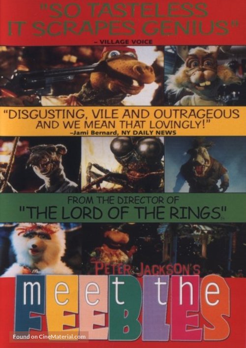 Meet the Feebles - DVD movie cover