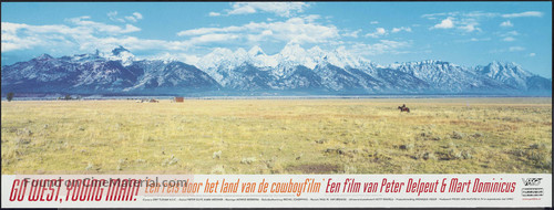 Go West, Young Man! - Dutch Movie Poster
