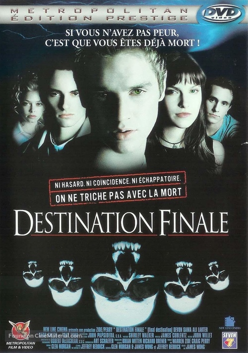 Final Destination - French DVD movie cover