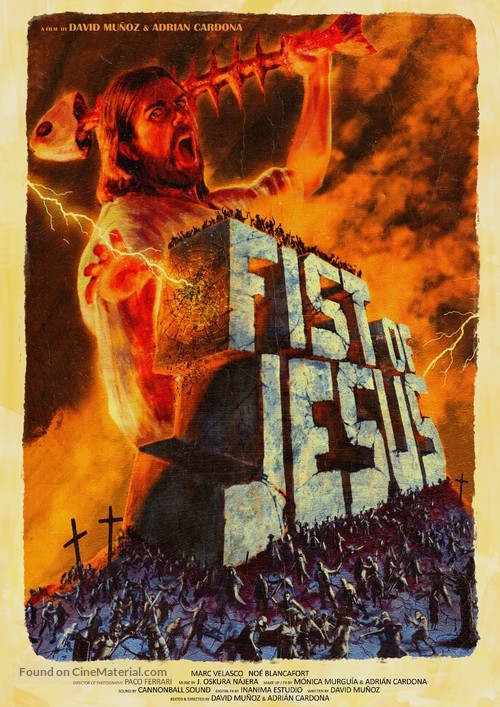 Fist of Jesus - Spanish Movie Poster