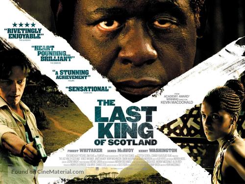 The Last King of Scotland - British Movie Poster