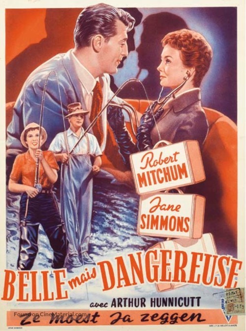 She Couldn&#039;t Say No - Belgian Movie Poster