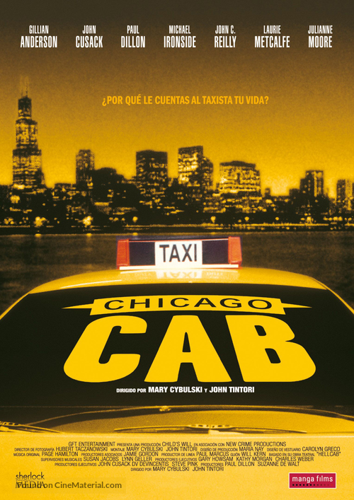 Chicago Cab - Spanish DVD movie cover