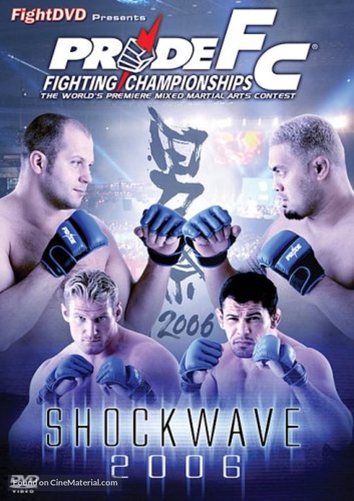 Pride Shockwave 2006 - DVD movie cover