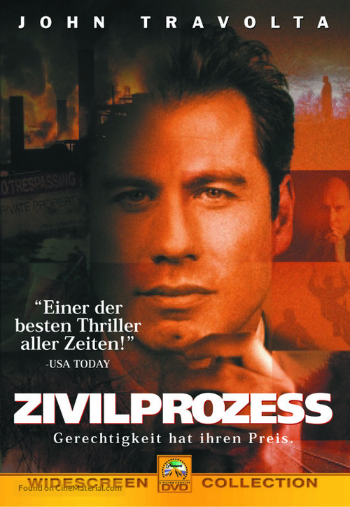 A Civil Action - German Movie Cover