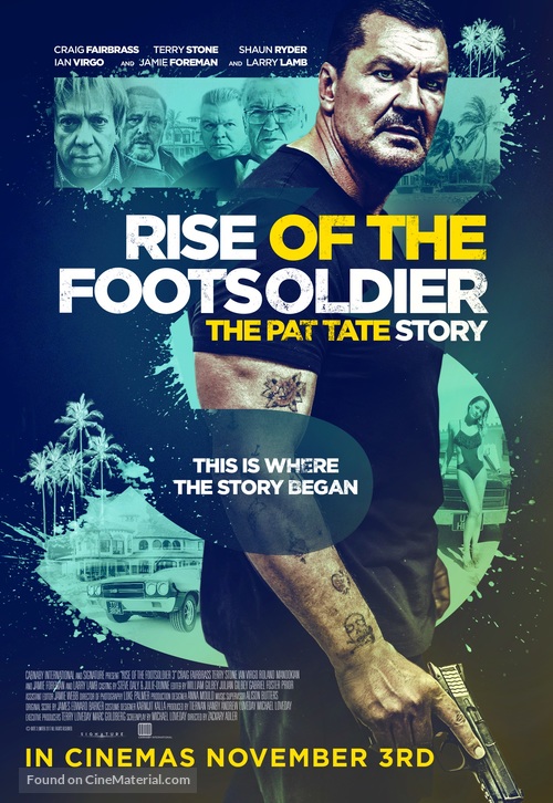 Rise of the Footsoldier 3 - British Movie Poster