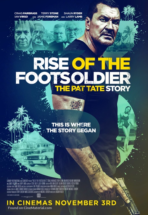 Rise of the Footsoldier 3 - British Movie Poster